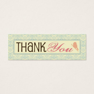 Cartes De Visite Tag cadeau sweet sixteen TY Skinny