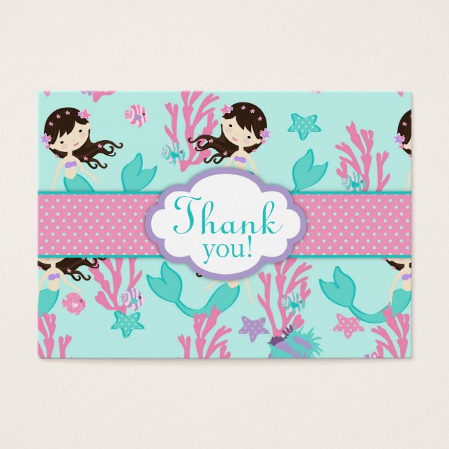 Cartes De Visite Tag L Brunette (Devant)