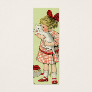 Cartes De Visite Tag ou note d'amour vintage Sweet Girl