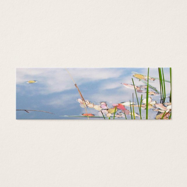 Cartes De Visite Tao du Signet de l'eau (Devant)