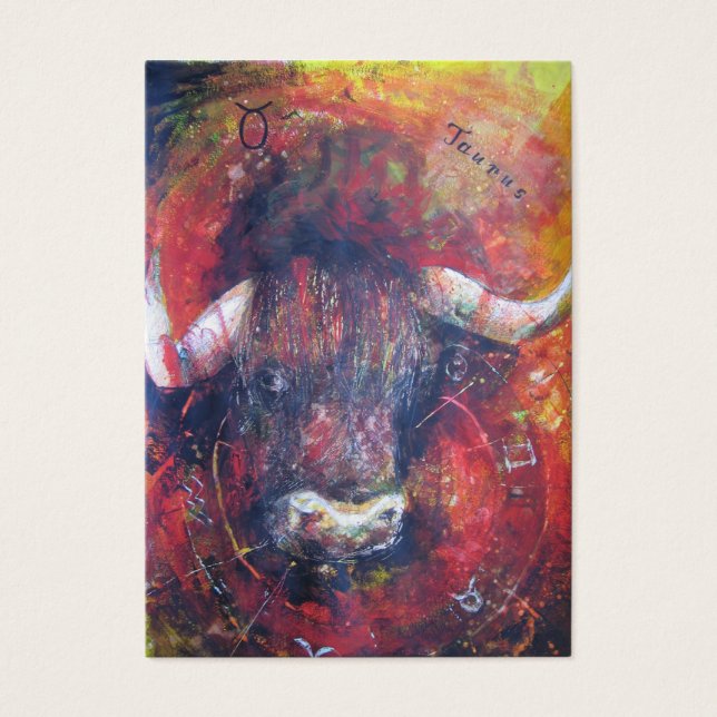 CARTES DE VISITE TAURUS (Devant)