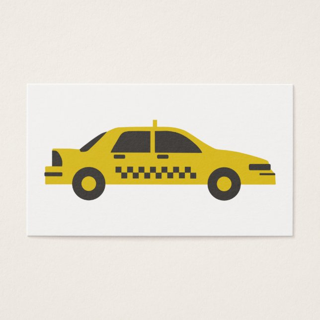Cartes De Visite Taxi (Devant)
