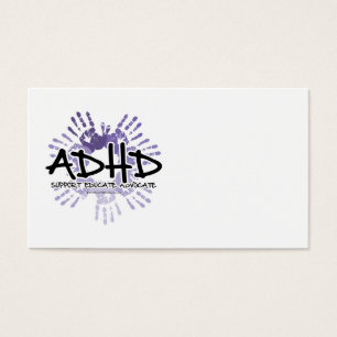 Cartes De Visite TDAH Handprint