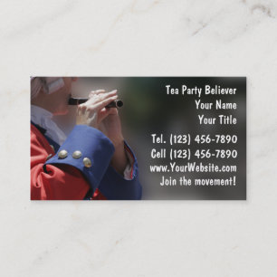 Cartes de visite Tea Party