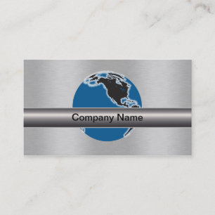 Cartes de visite Technologie mondiale