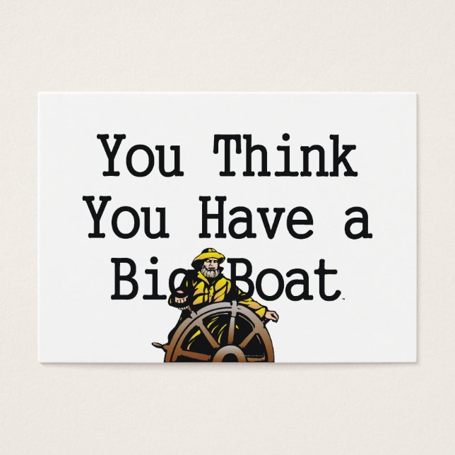 Cartes De Visite TEE Big Boat (Devant)