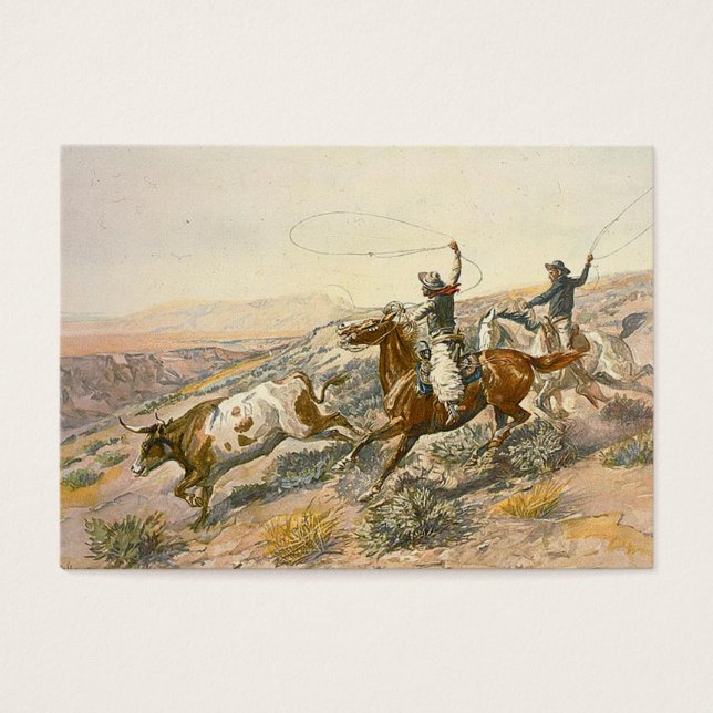 Cartes De Visite TEE Cattle Drive (Devant)