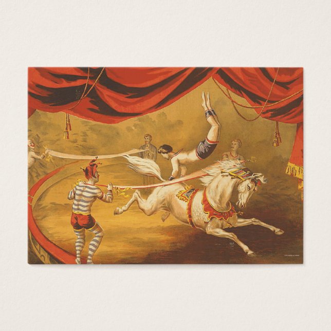 Cartes De Visite TEE Circus Act (Devant)