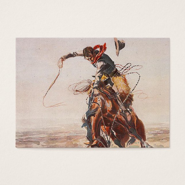 Cartes De Visite TEE Cowboy Life (Devant)