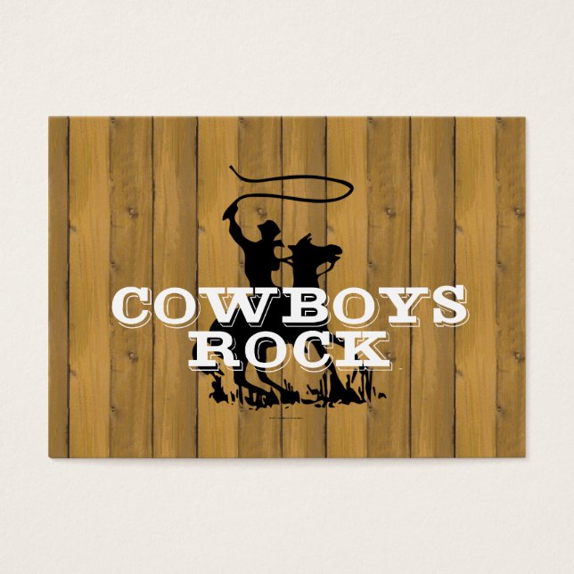 Cartes De Visite TEE Cowboys Rock (Devant)