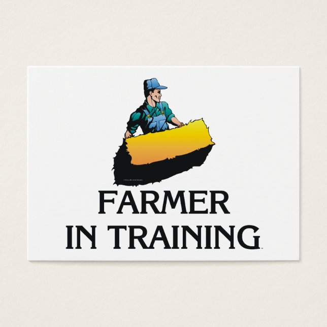 Cartes De Visite TEE Farmer En Formation (Devant)