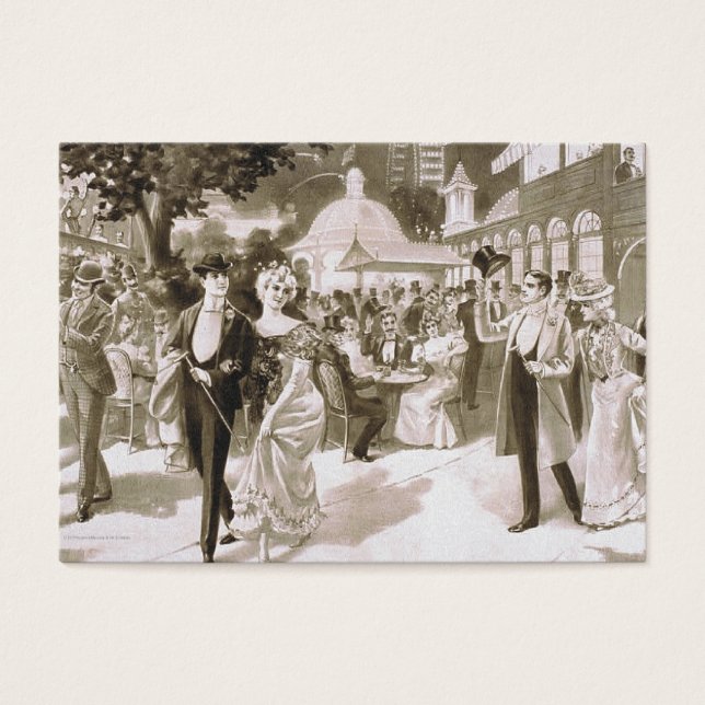 Cartes De Visite TEE Jours victoriens (Devant)