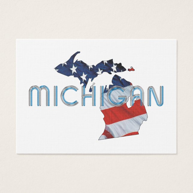Cartes De Visite TEE Michigan Patriot (Devant)