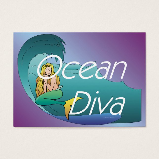 Cartes De Visite TEE Ocean Diva (Devant)
