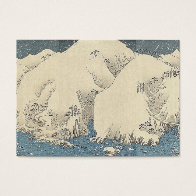 Cartes De Visite TEE Orient Neige (Devant)