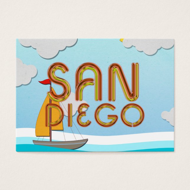 Cartes De Visite TEE San Diego (Devant)