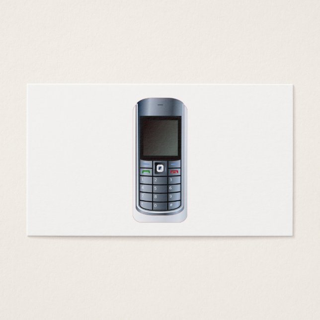 Cartes De Visite Téléphone portable (Devant)