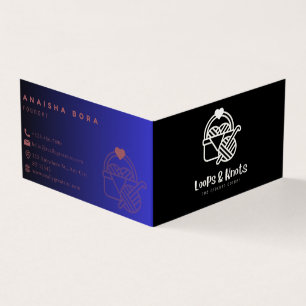 Cartes de visite tendance et autres objets.