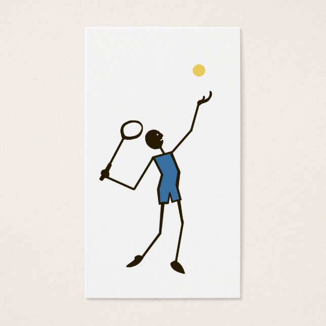 Cartes De Visite Tennis (Devant)