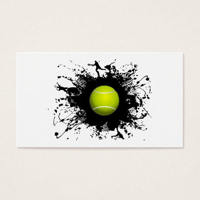 Cartes De Visite Tennis Urban Style (Devant)