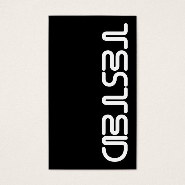 Cartes De Visite testé (Devant)