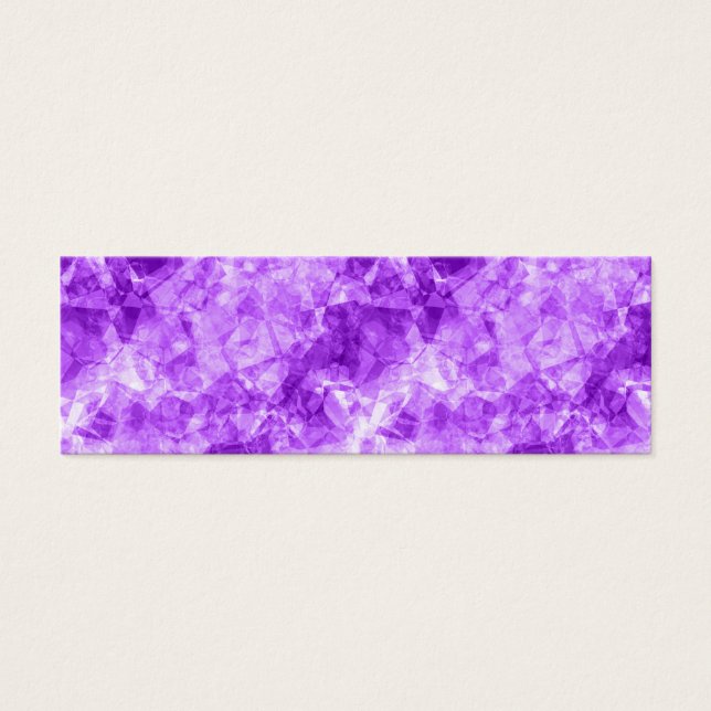 Cartes De Visite Texture crumplée violette (Devant)