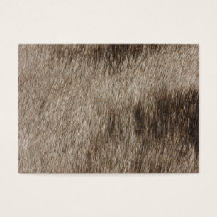 Cartes De Visite Texture de fourrure animale