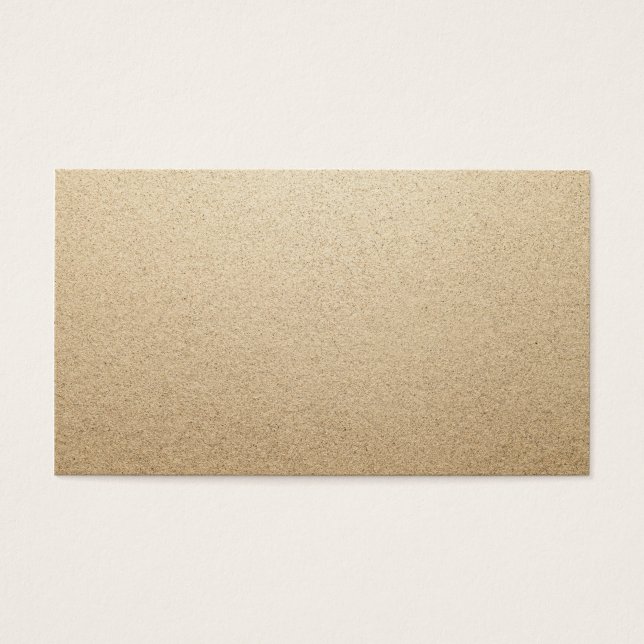 Cartes De Visite Texture de sable. Sandy Beach Pour Arrière - plan (Devant)
