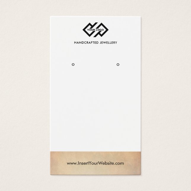 CARTES DE VISITE TEXTURE DE TEXTURE DE CÉRAMIQUE RUSTIQUE DE TERRAC (Devant)