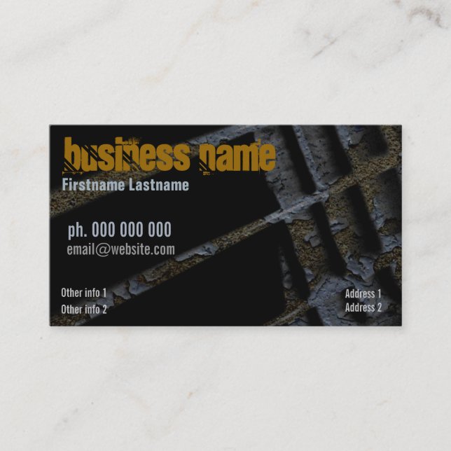 Cartes de visite Textures Abstraites (Devant)