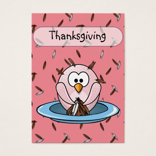 Cartes De Visite Thanksgiving (Devant)