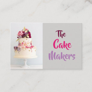 Cartes de visite - The Cake Makers Design2