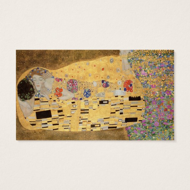 Cartes De Visite The Kiss, 1907-08 (Dos)