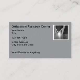 Cartes de visite thème Chirurgien orthopédique