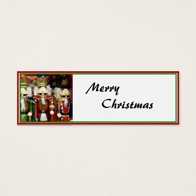 Cartes De Visite Three Wise Crackers - Nutcracker Soldiers (Devant)