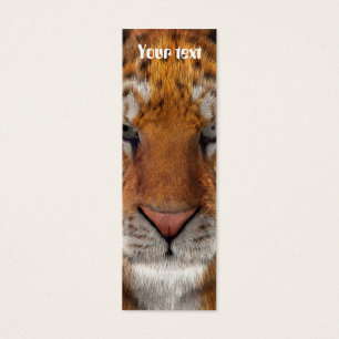 Cartes De Visite Tigre