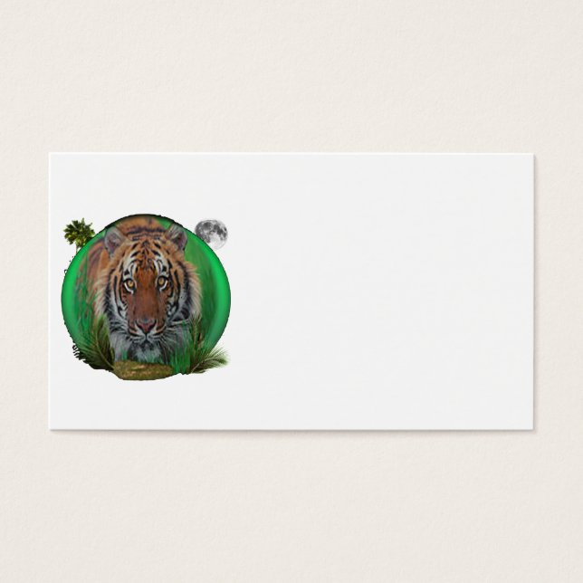 Cartes De Visite Tigre (Devant)