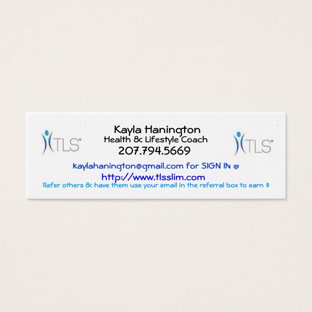 CARTES DE VISITE TLS (Devant)