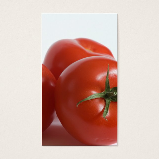 Cartes De Visite Tomate (Devant)