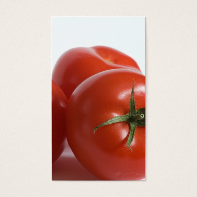 Cartes De Visite Tomate (Devant)
