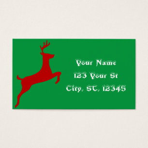 Cartes De Visite Tonnerre de Red Deer