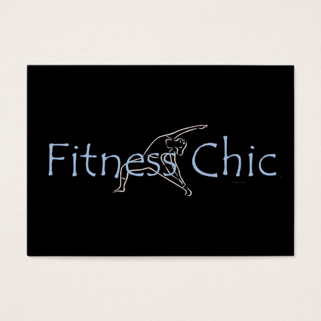 Cartes De Visite TOP Fitness Chic (Devant)