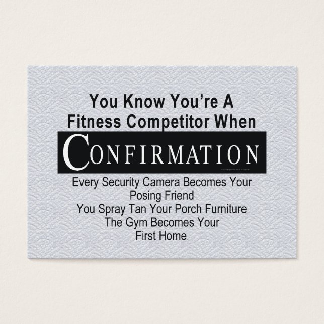 Cartes De Visite TOP Fitness concurrent (Devant)