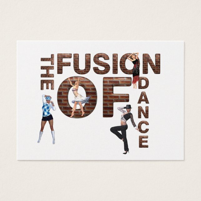 Cartes De Visite TOP Fusion of Dance (Devant)