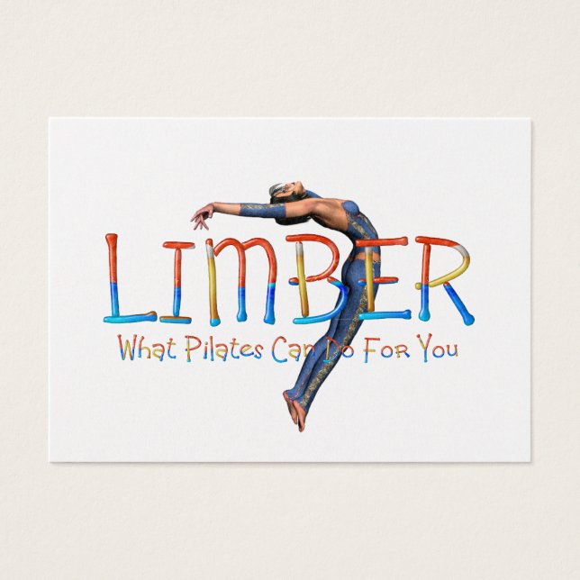 Cartes De Visite TOP Limber Pilates (Devant)