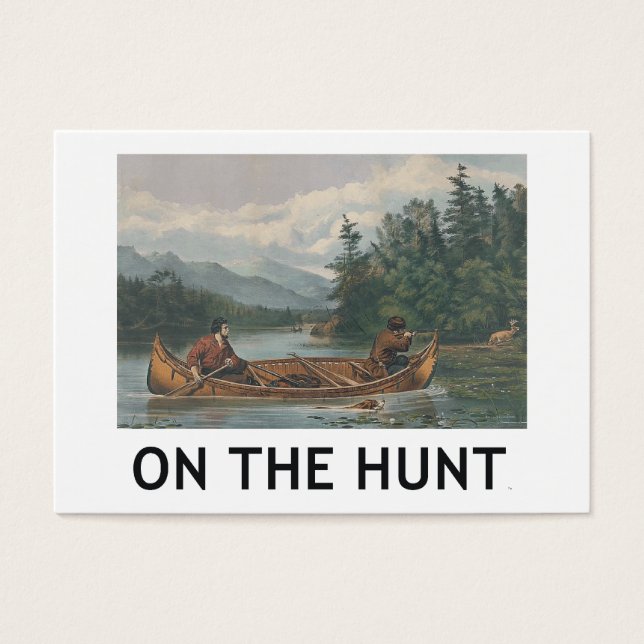 Cartes De Visite TOP On the Hunt (Devant)