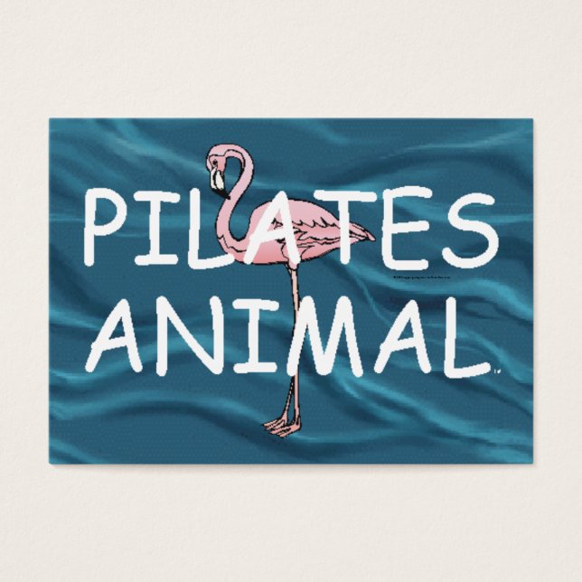 Cartes De Visite TOP Pilates Animal (Devant)