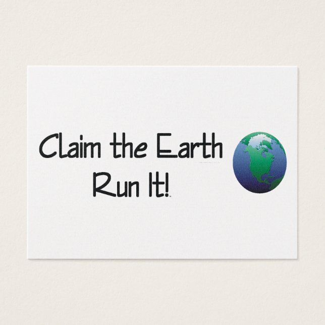 Cartes De Visite TOP Runner's Earth (Devant)