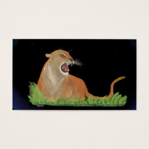 Cartes De Visite totem - puma
