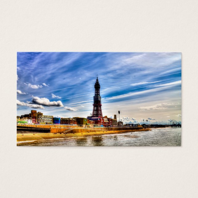Cartes De Visite Tour Blackpool (Devant)